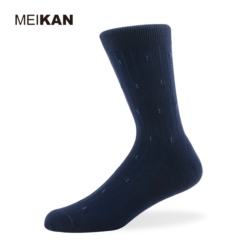 MEIKAN Hot Cotton Terry Socks For Men Gentleman Autumn And Winter Shoes Dress Socks Business Socks Crew